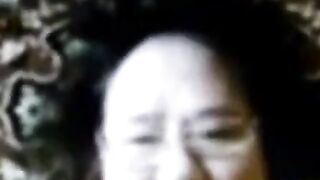 Old Russian Lady on Webcam! Amateur Video!
