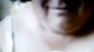 Old Russian Lady on Webcam! Amateur Video!