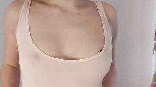 Playing with my dildo - solo female masturbation