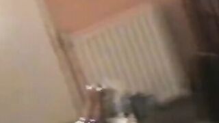 Esposa bailando en video casero amateur