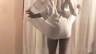 Esposa bailando en video casero amateur