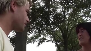 2 German guys try anal sex inside the locker room