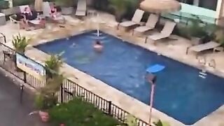 Public BJ on the Balcony - Amateur Close-Up POV