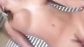 Busty Cheerleader Fucked on the Billiard Table - Big Natural Tits