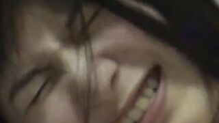 Japanese beauty enjoys herself while being watched