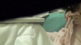 Japanese beauty enjoys herself while being watched