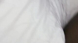 Alex Blake and Noemie Bilas twerk on injured friend's dick