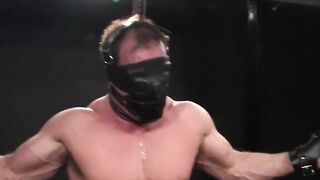 MuscleJockBound.com - Master Dire Callahan torments bound sub