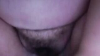 Hairy BBW Plays with Herself on Webcam