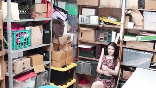 ShopliftersPunished.com - Brunette teen Anastasia Rose banged by officer Wrex Oliver