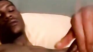 JoeSchmoeXXX.com - Black amateur jerks off and receives blowjob from mature man with