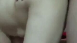 70-Year-Old Asian Granny Enjoys Herself