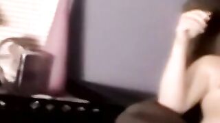 Athletic black BBC camera stroking to climax pride