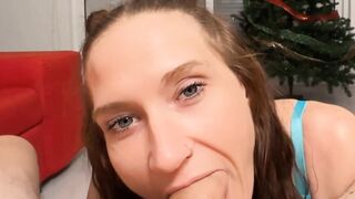 Girlfriend Treats Her Man to a Steamy Blowjob