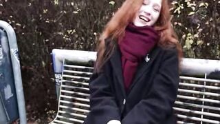 GERMAN SCOUT - Redhead Alice Seduce Sex