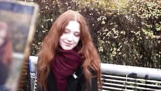 GERMAN SCOUT - Redhead Alice Seduce Sex