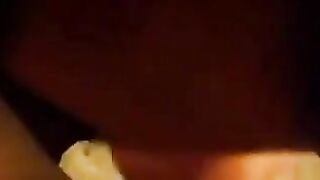 Black Amateur POV Deepthroat Blowjob