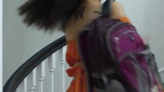 Teen Asian lets her TS girlfriend bang her pussy