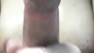 Mature Milf Handjob with Big Dick and Cum