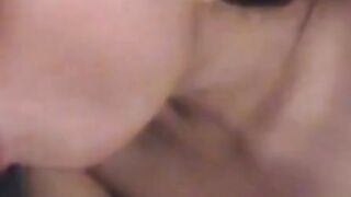 Brunette Asian Amateur Gives Blowjob