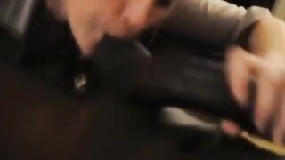 Amazing Interracial Amateur Blowjob