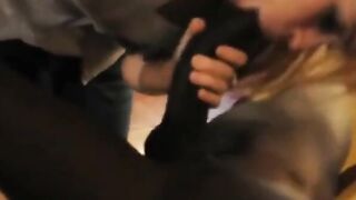Amazing Interracial Amateur Blowjob