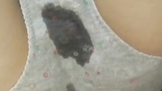 Sneaky footage shows Japanese girl pleasuring herself