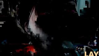 Teen Angel Plays with Her Black Sex Toy