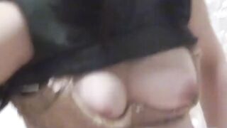 Japanese girl goes wild with pleasure on hidden camera