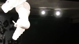 MuscleJockBound.com - Dire Callahan drips ice on restrained muscular body