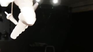 MuscleJockBound.com - Dire Callahan drips ice on restrained muscular body