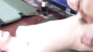 Shaun Mann and Luke James turn wrestling match into anal