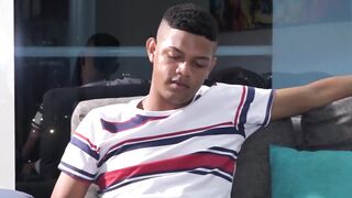 Twink Albert feeds daddy Ferdinand cock then cumload