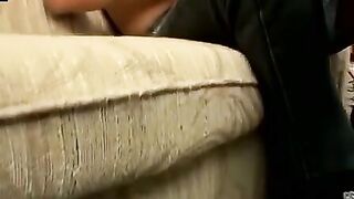 Straight thug fists his cock until explosive orgasm