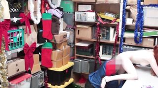 ShopliftersPunished.com - Redhead crook Krystal Orchid stripped and fucked hard after
