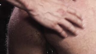 Top Johnny Ford shoves his big, throbbing meat into hungry sub Jayson Parkers ass