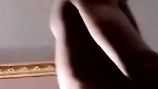 Amateur buddies jerk off before mutual cum explosion