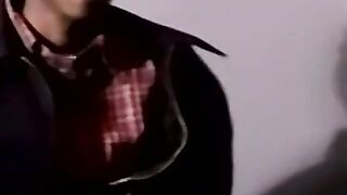 Amateur buddies jerk off before mutual cum explosion