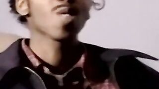 Amateur buddies jerk off before mutual cum explosion