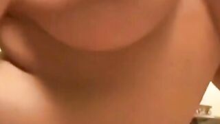 Amateur Girl Gives a POV Blowjob and Swallows