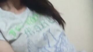 Japanese beauty enjoys herself while being secretly filmed