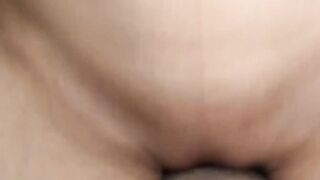 Petite Japanese girl getting oral pleasure before wild action