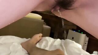 Japanese girls pee solo during sex in hot video collection