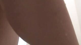 Japanese girl behaves naughtily while being observed