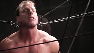 MuscleJockBound.com - Kinky captor shocks nipples cock and balls