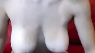 Big-Tit Russian Babe's Webcam Solo