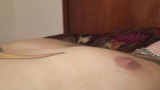 Ari Nucci fingers stretches his hole wide and deep