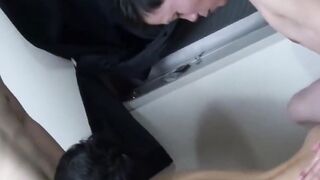 Heated Seki plus two others in dick sucking threeway