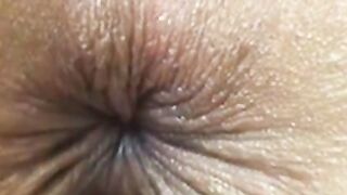 Winking Butthole Close-Up on Webcam