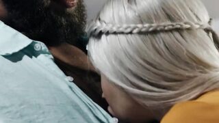 You heard him so beg and maybe you can join me suck his cock